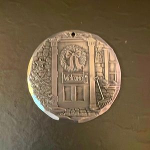 Wendell August Forge Christmas Ornament 2010.